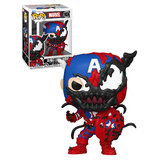 Funko POP! Marvel Carnage #1436 Carnage Captain America - New, Mint Condition