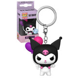 Funko Pocket POP! Keychain Sanrio Kuromi #77394 Kuromi With Balloons - New, Mint Condition