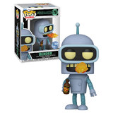 Funko POP! Animation Futurama #1757 Bender (Fire Breath) - New, Mint Condition