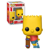 Funko POP! Television The Simpsons #1652 Bart (With Skateboard) - New, Mint Condition