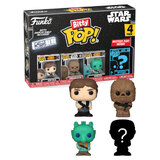 Funko Bitty POP! Star Wars Star Wars Han Solo And The Millenium Falcon Mini-Figure 4-Pack - New, Mint Condition