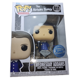 Funko POP! Television Wednesday #811 Wednesday Addams (Diamond Collection) - New, But Imperfect