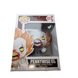 Funko POP! Movies IT #473 Pennywise With Teeth (Yellow Eyes) - New, But Imperfect