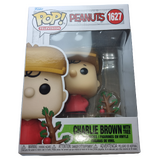 Funko POP! Television Peanuts #1627 Charlie Brown With Tree - New, But Imperfect