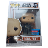 Funko POP! Star Wars The Mandalorian #478 Boba Fett - 2021 New York Comic Con (NYCC) Limited Edition - New, But Imperfect