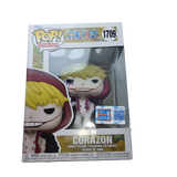 Funko POP! Animation One Piece #1709 Corazon - 2024 New York Comic Con (NYCC) Limited Edition - New, But Imperfect