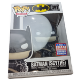 Funko POP! Heroes Batman #397 Batman (Scythe) - 2021 FunKon (SDCC) Limited Edition - New - New, But Imperfect