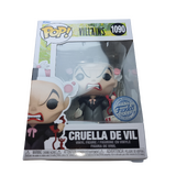 Funko POP! Disney Villains #1090 Cruella De Vil - New, But Imperfect