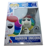 Funko POP! Disney Pixar Inside Out #514 Rainbow Unicorn - Limited Disney Parks Exclusive - New, But Imperfect