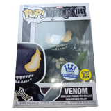 Funko POP! Marvel Venom #1141 Venom With Mjolnir & Sword (Glows In The Dark) - Limited Funko Shop Exclusive - New, But Imperfect