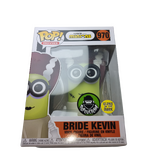 Funko POP! Movies Minions #970 Bride Kevin (Glows In The Dark) - Limited Popcultcha Exclusive - New, But Imperfect