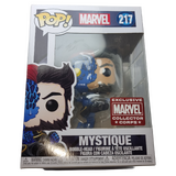 Funko POP! Marvel X-Men #217 Mystique - Collector Corps Exclusive - New, But Imperfect