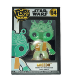 Funko POP! Pin  Star Wars #04 Greedo - New, But Imperfect