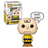 Funko POP! Television Peanuts #1677 Charlie Brown ("Good Grief") - New, Mint Condition