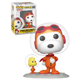 Funko POP! Television Peanuts #1679 Astronaut Snoopy & Woodstock - New, Mint Condition