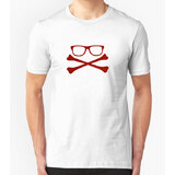 "Geeky Crossbones" Cotton T-Shirt - 3XL New, With Tags