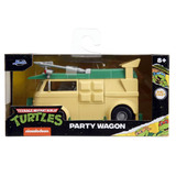 Jada Toys Teenage Mutant Ninja Turtles Party Wagon 1:32 Die-Cast Collectible Vehicle - New, Sealed