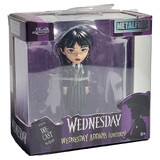 Jada Toys Metals 85211 Wednesday Wednesday Addams (Uniform) 2.5" Die-Cast Collectible Figure - New, Unopened
