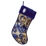 Kurt Adler Doctor Who TARDIS Starry Night Christmas Stocking - New With Tags