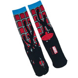 Venom Symbiote Crew Socks - Loot Crate Exclusive - New - Mens Size 6-12