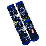 Marvel X-Men 'Beast' Crew Socks - Loot Crate Exclusive - New - Mens Size 6-12