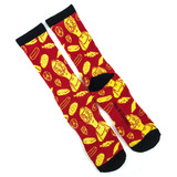 Bob's Burgers Crew Socks - Loot Crate Exclusive - New - Mens Size 6-12