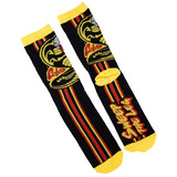 The Karate Kid Cobra Kai 'Sweep The Leg' Crew Socks - Loot Crate Exclusive - New - Mens Size 6-12