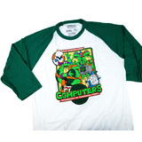 Teenage Mutant Ninja Turtles Long Sleeve Baseball Shirt - Loot Crate Exclusive - 2XL New, Printed Tags