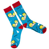 Nickelodeon 'Hey Arnold!' Crew Socks - Loot Crate Exclusive - New - Mens Size 8-12