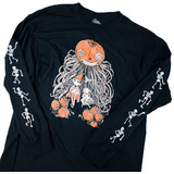 Over The Garden Wall Pumpkin Themed Long Sleeved T-Shirt (2XL) By Loot Crate - New, With Tags