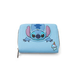 Loungefly Disney Lilo & Stitch Peek-A-Boo Mini Zip Wallet - New, With Tags