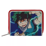 Loungefly My Hero Academia Deku Zip-Around Wallet - New, With Tags