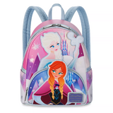 Loungefly Disney Parks Frozen Anna And Elsa Mini Backpack - New, With Tags