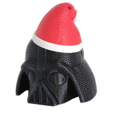 Supportive Solutions 3D Printed Dark Lord Santa Ornament - Large - New, Handmade