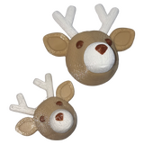 Supportive Solutions 3D Printed Reindeer Ornament - New, Handmade