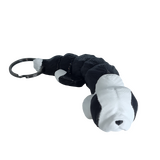 Supportive Solutions 3D Printed Old English Sheepdog Flexi Bag Charm Keychain - One Size - New, Handmade