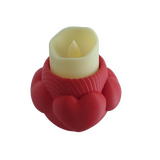 Supportive Solutions 3D Printed Love Hearts Tealight Holder - One Size - New, Handmade