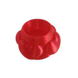 Supportive Solutions 3D Printed Love Hearts Tealight Holder - One Size - New, Handmade [Colour:Translucent Red]