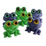 Supportive Solutions 3D Printed Knitted Froggy Bag Charm Keychain - One Size - New, Handmade