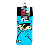 Sesame Street Cookie Monster Crew Socks By Swag - One Size Fits Most - New