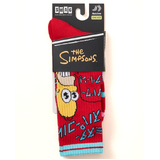 The Simpsons Homer Simpson (Mr Sparkles) Sports Crew Socks - New