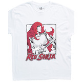 Red Sonja Cotton T-Shirt - XXL - Teeblox Exclusive - New, With Printed Tags