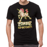 Zombie Unicorn Cotton T-Shirt - XXL - Teeblox Exclusive - New, With Printed Tags