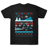 TeeFury "Ugly Star Wars Christmas" T Shirt Mens Size Large NEW