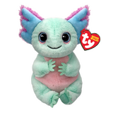 TY Beanie Bellies Alex Pastel Axolotl 8" Beanie Baby - New, With Tags