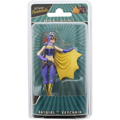 DC Comics Bombshells Batgirl Keychain - New, Sealed