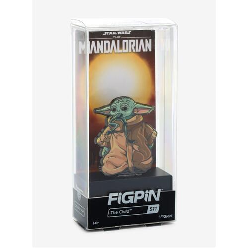 FiGPiN 511 Star Wars The Mandalorian The Child (With Frog) - New, Unopened