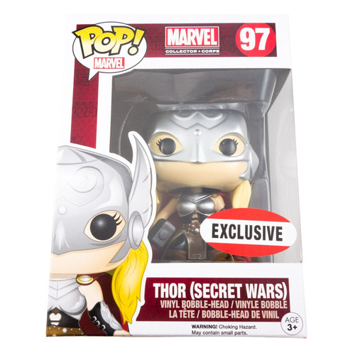 Funko POP! Marvel Thor (Secret Wars) #97 EXCLUSIVE Mint Condition