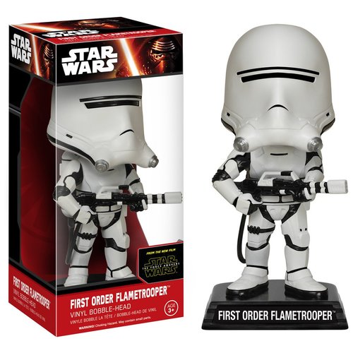 Funko Wacky Wobbler Star Wars First Order Flametrooper - New, Mint Condition