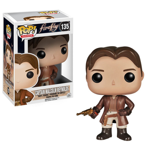 Funko POP! Firefly Captain Malcolm Reynolds #135 Mint Condition